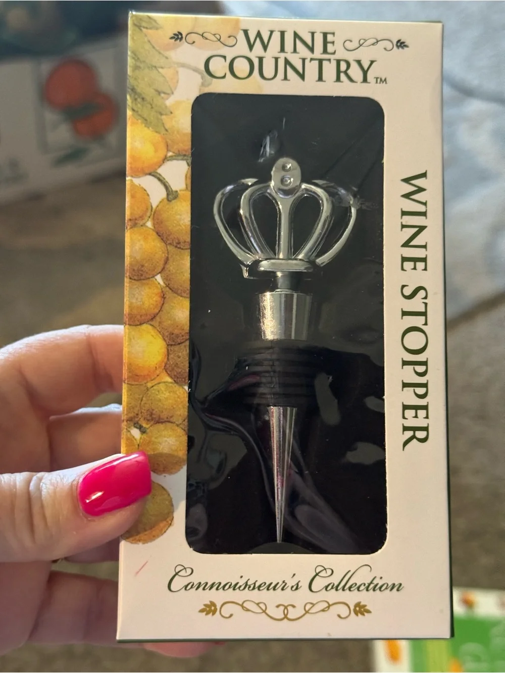 Wine Stopper -Wine Country